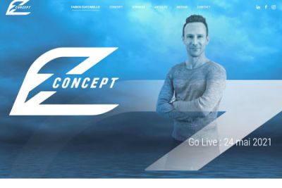 Fzconcept website built by IdealPC